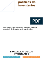 Decisiones Sobre Políticas de Inventarios