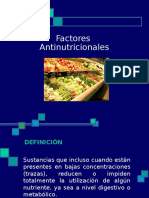 Factores Antinutricionales