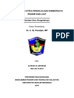 Filsafat Dan Etika Pengelolaan Sumberdaya Pesisir & Laut - Filsafat Ilmu, Ontologi, Epistemologi, Aksiologi