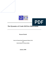 The Dynamics of Crude Oil Price Differentials