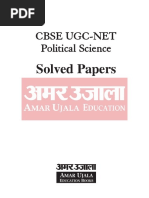 UGC-NET Political Science Solved in Eng