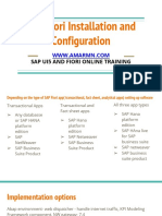 SAP Fiori Installaion and Configuration