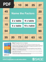 The Dyscalculia Toolkit - Board Game