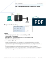 4.4.2.3 Lab - Configuring A Wireless Router and Client