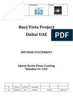 Method Statement For Nitoflor FC150