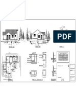 Front Elevation Side Elevation Section O - O: Eight Feet To An Inch