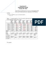 Experiment Hydrogen Atom Spectrum-Lab Report