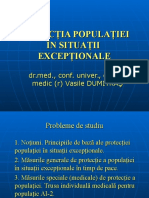 Protectia Populatie in Situatii Exceptionale