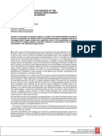 Johanson, J., and Jan-Erik Vahlne (1977), The Internationalization Process of The Firm-A Model of Knowledge Development and Increasing Foreign Market Commitments