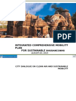 Integrated Comprehensive Mobility Plan For Bhubaneswar - BDA