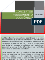 Conceptos Pensamiento Economico