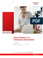 Oracle Database 12c Clusterware Administration Student Guide PDF