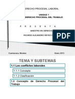 Unidad 1 Procesal Laboral