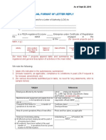 Templates For Various Letters of Authority and Project Registration - Enhanced