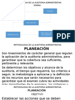 Metodologia de La Auditoria Administrativa