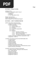 Project HSE Plan - Draft