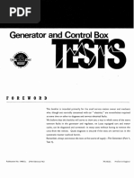 Lucas Generator and Control Box Tests PDF