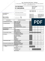 Clinical Pathway (Sectio Caesaria)