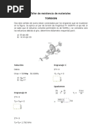 Taller de Resistencia de Materiales