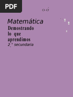 Cuadernillo Matematica 2do Secundaria