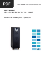 WEG Enterprise Manual de Instalacao e Operacao 0502132 Manual Portugues BR PDF