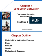 Consumer Motivation: Consumer Behavior, Ninth Edition Schiffman & Kanuk