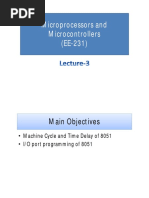 Lecture-3 (Microprocessors and Microcontrollers)