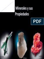 Los Minerales y Sus Propiedades Brillo y Habito