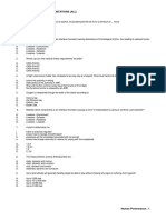 Human Performance and Limitations (All) by Sub-Section