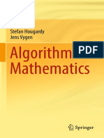 Algorithmic Mathematics (Hougardy, Stefan, Vygen, Jens)