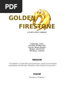 Golden Firestone: Mission