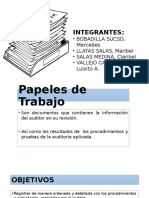 Exposicion de Papeles de Trabajo