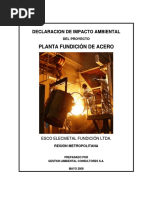 Planta Fundicion de Acero