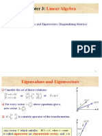 Eigenvalues and Vectors