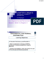 Chapter 04 W6 L1 Cont Prob Dist - Exp and STD Normal 2015 UTP C3 PDF