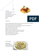 Spaguetti Bolognesa