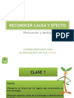 N° 4 Reconocer Causa y Efecto