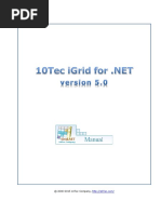 10tec IGrid - Net 5.0 Manual