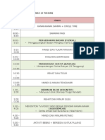 Jadual Harian Taska