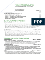 Resume - Dietetics