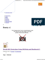 Breaking SLL With Sllstrip