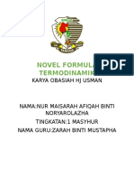 Novel Formula Termodinamik (Tingkatan 1) Maisarah