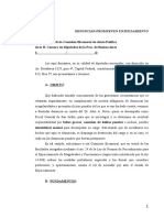 El Pedido de Juicio Político Contra El Fiscal Novo