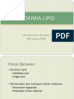 BIOKIMIA Struktur, Pencernaan Dan Penyerapan Lipid