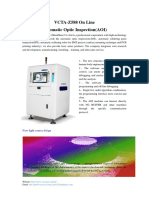 VCTA-Z588 On Line Automatic Optic Inspection (AOI) : New Light Source Disign