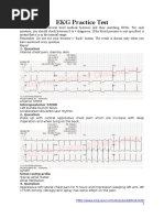 EKG Practice Test