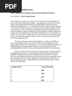 Case Study Truck Leasing Strategy