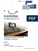 2.5ME Kahuna CF Install Manual Issue 4.3 Rev 3