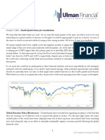 Fourth Quarter Items For Consideration: Global Monetary Policy Effectiveness