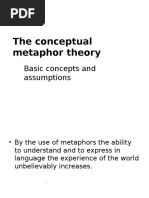 The Conceptual Metaphor Theory Introduction 2